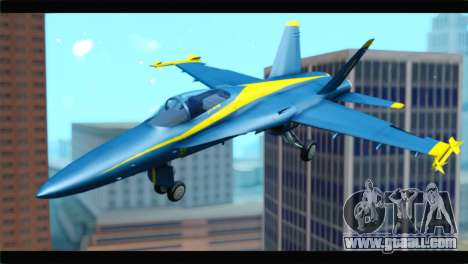 McDonnell Douglas FA-18 Blue Angel for GTA San Andreas