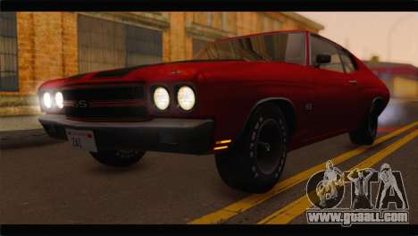 Chevrolet Chevelle 1970 Flat Shadow for GTA San Andreas