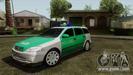 Opel Astra G 1999 Police for GTA San Andreas
