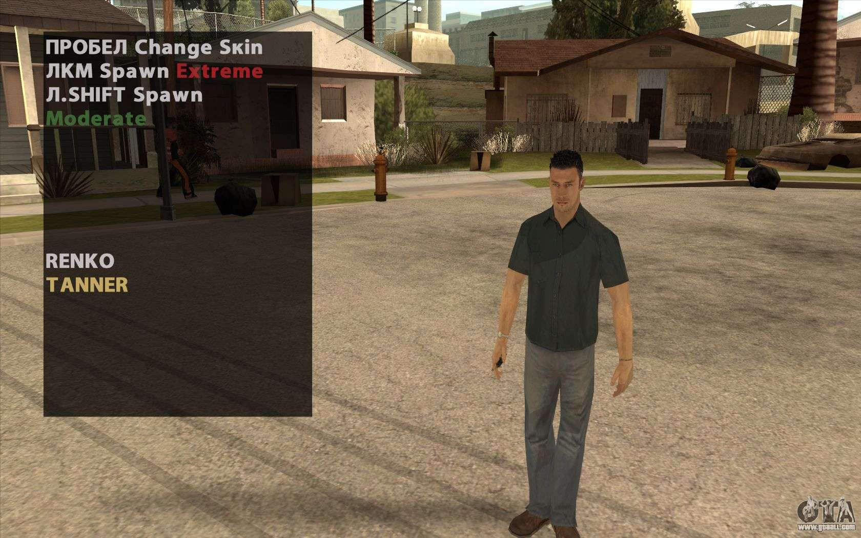 The skin of John Tanner from the game DRIV3R for GTA San Andreas. 