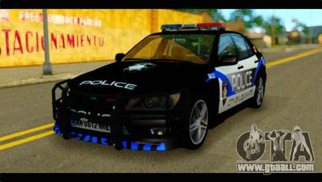 Toyota Altezza Police for GTA San Andreas