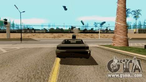 Transport V2 instead of bullets for GTA San Andreas