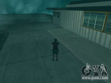 The trajectory of the bullets for GTA San Andreas