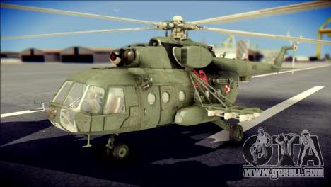 Mil Mi-8 Polish Air Force Afganistan for GTA San Andreas