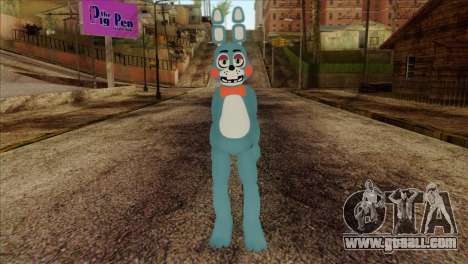Toy Bonnie from Five Nights at Freddy 2 for GTA San Andreas
