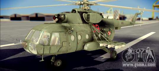 Mil Mi-8 Polish Air Force Afganistan for GTA San Andreas