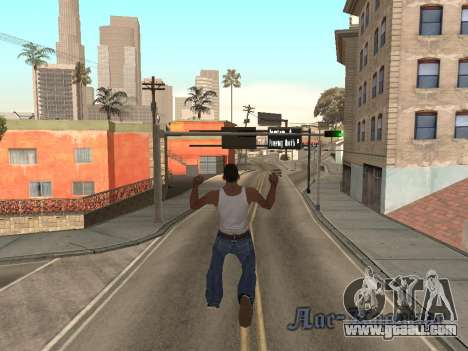 Back Flip for GTA San Andreas