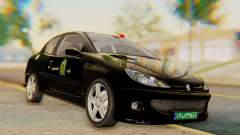 Peugeot 206 Coupe Police for GTA San Andreas