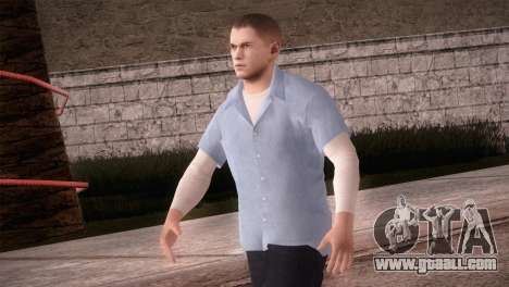 Michael Scofield Prison form for GTA San Andreas