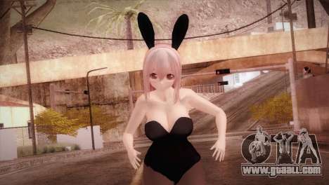 Sonico Bunnygirl for GTA San Andreas
