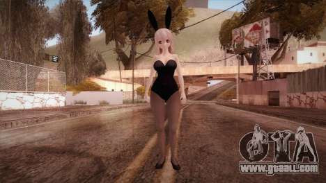 Sonico Bunnygirl for GTA San Andreas