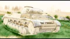 Panzerkampwagen II Desert for GTA San Andreas