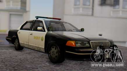 Ford Crown Victoria Sheriff for GTA San Andreas