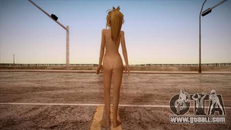 Fantasy X-2 Naked Rikku for GTA San Andreas