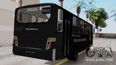 Mercedes-Benz Neobus Paraguay National Police for GTA San Andreas