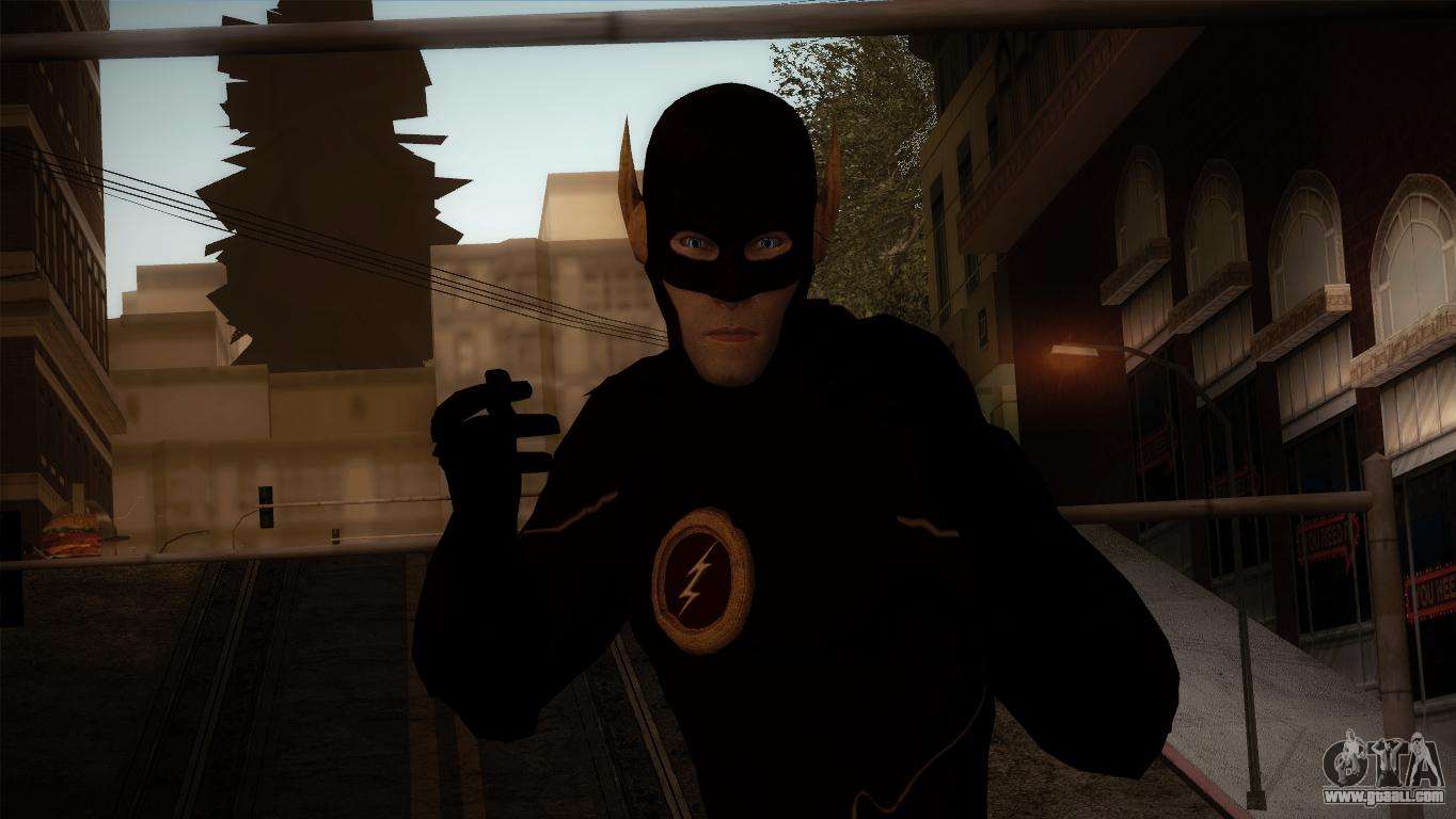 Download The Flash superpower mod for GTA San Andreas (iOS, Android)