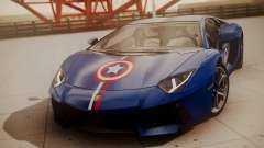 Lamborghini Aventador LP 700-4 Captain America for GTA San Andreas