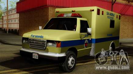 SAFD SAX Rescue Ambulance for GTA San Andreas