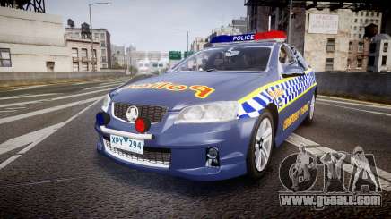 Holden VE Commodore SS Highway Patrol [ELS] v2.1 for GTA 4