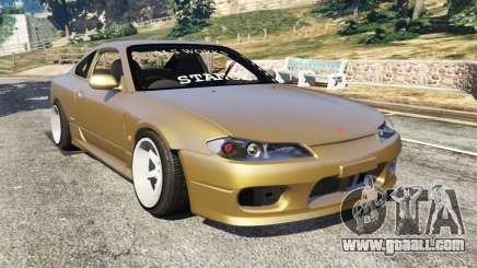 Nissan Silvia S15 (Wide & Camber) v0.1 for GTA 5