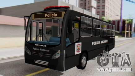 Mercedes-Benz Neobus Paraguay National Police for GTA San Andreas