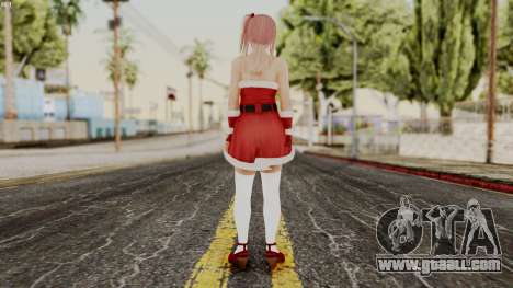 Dead Or Alive 5 LR - Honoka Christmas for GTA San Andreas