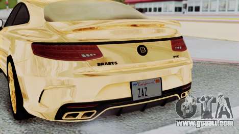 Brabus 850 Gold for GTA San Andreas