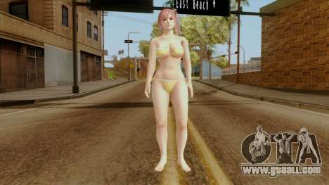 DoA5 Honoka Bikini for GTA San Andreas