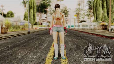 Hitomi in Overalls for GTA San Andreas