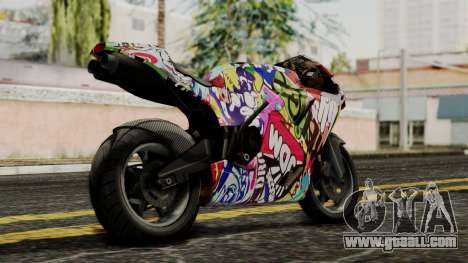 Bati Motorcycle JDM Edition for GTA San Andreas