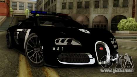 Bugatti Veyron 16.4 2013 Dubai Police for GTA San Andreas