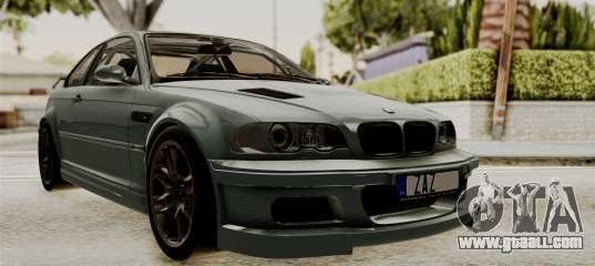 BMW M3 E46 GTR 2005 Stock for GTA San Andreas