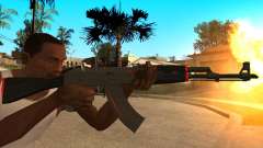 AK-47 Red Line from CS:GO for GTA San Andreas
