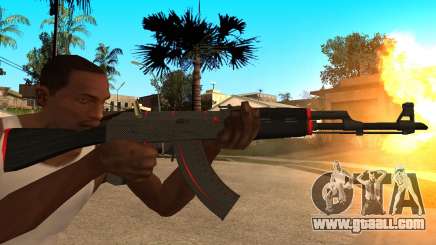 AK-47 Red Line from CS:GO for GTA San Andreas