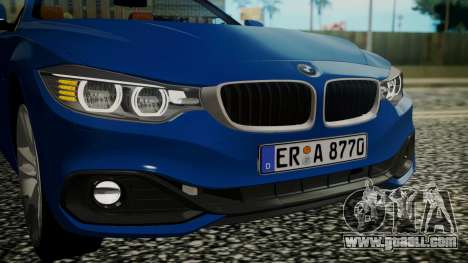 BMW M4 F32 Convertible 2014 for GTA San Andreas