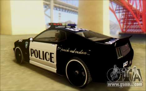 Vapid Dominator Transformers Police Car for GTA San Andreas
