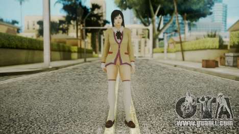 Kokoro Schoolgirl Pantiless for GTA San Andreas