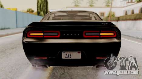 Dodge Challenger SRT Hellcat 2015 IVF for GTA San Andreas