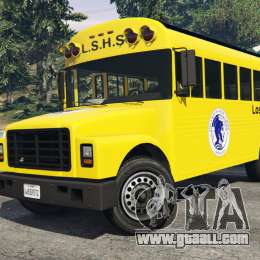 Classic school bus for GTA 5