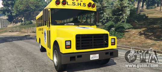 Classic school bus for GTA 5