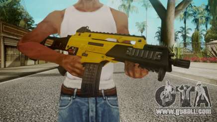 G36C Gold for GTA San Andreas