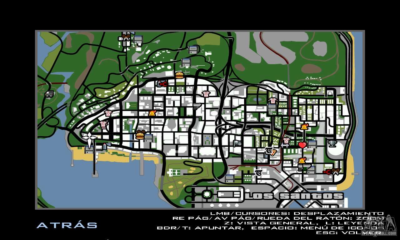 HD Radar Icons for GTA San Andreas