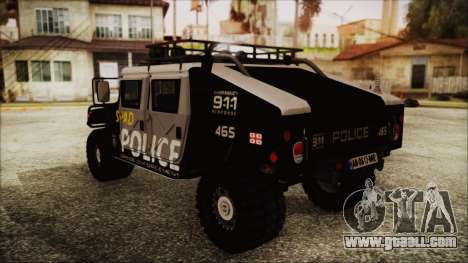 Hummer H1 Police for GTA San Andreas