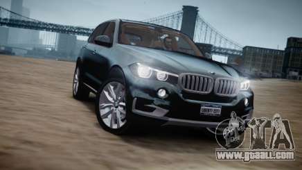 BMW X5 2015 for GTA 4
