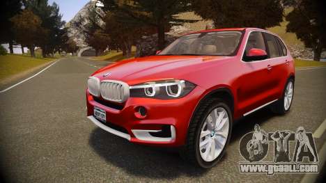 BMW X5 2014 for GTA 4