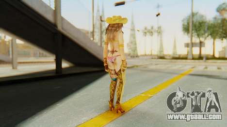 Gold Cowgirl for GTA San Andreas