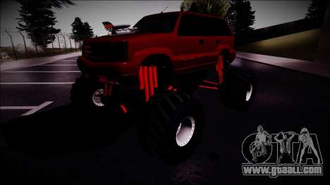 GTA 4 Cavalcade Monster Truck for GTA San Andreas