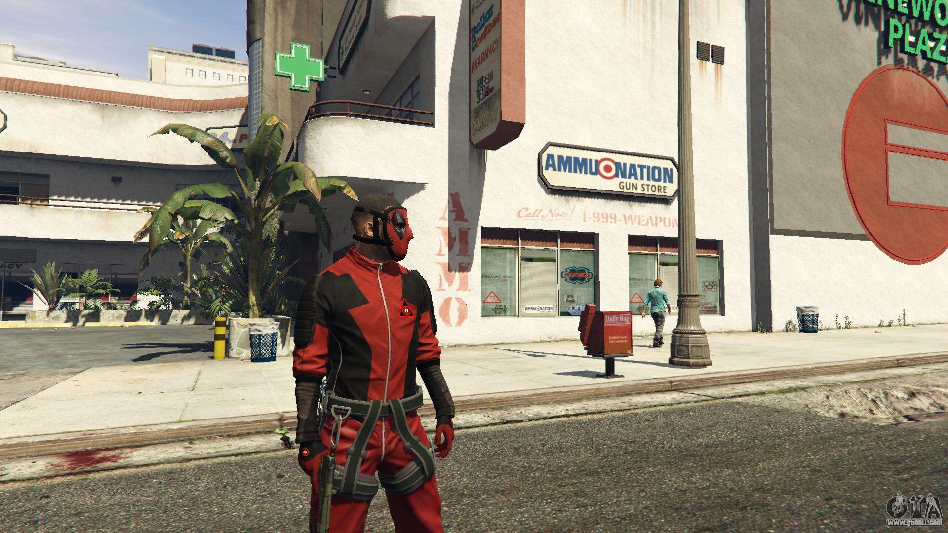 The Deadpool Mod For Gta 5