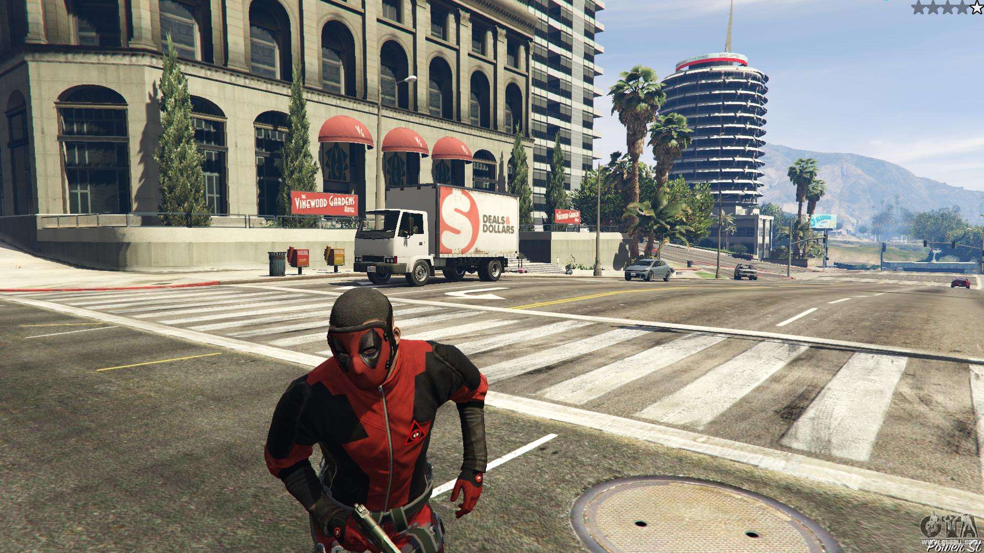 The Deadpool Mod  for GTA  5 