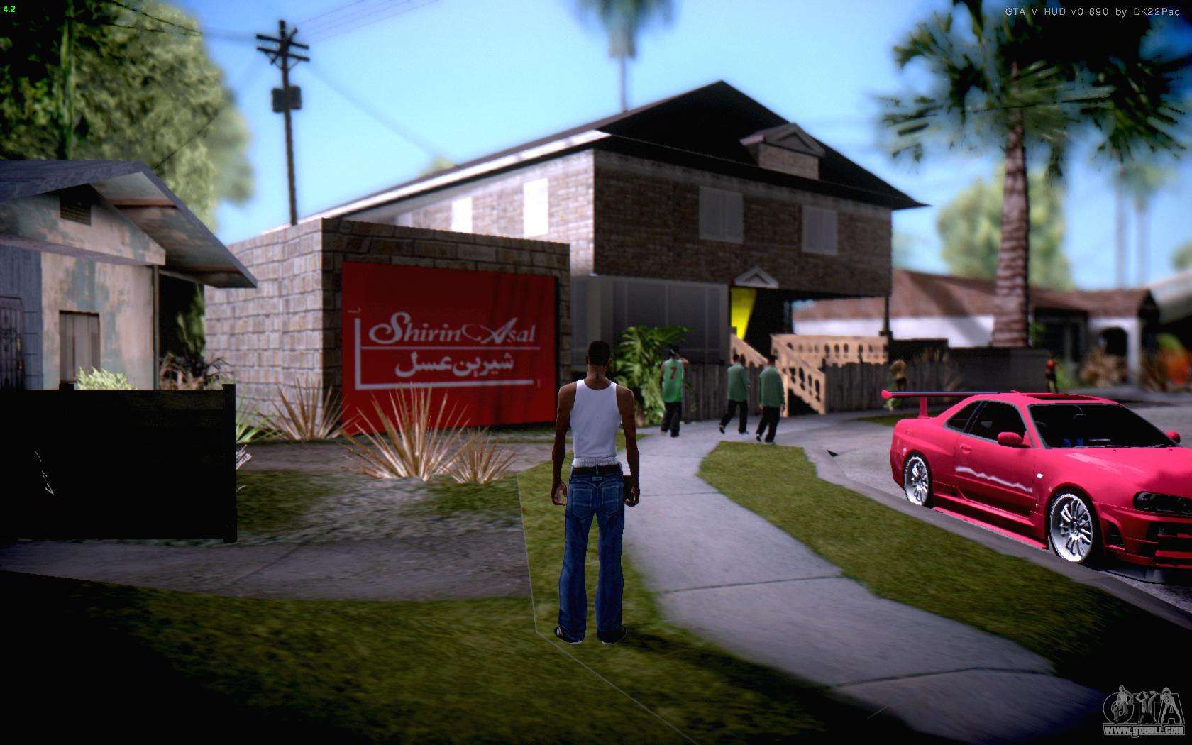New CJ Home for GTA San Andreas